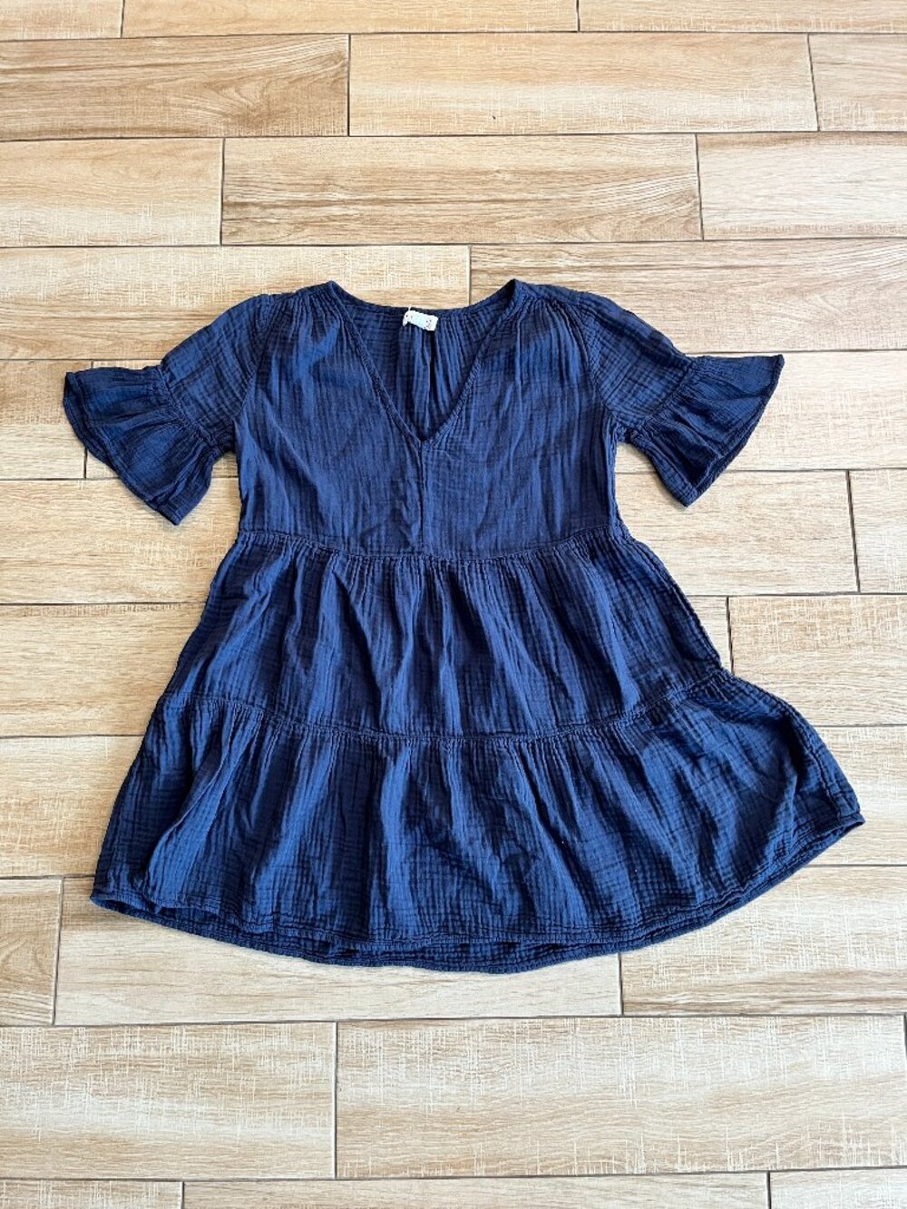 Womens Velvet by Graham & Spencer Blue Mini Dress - XS